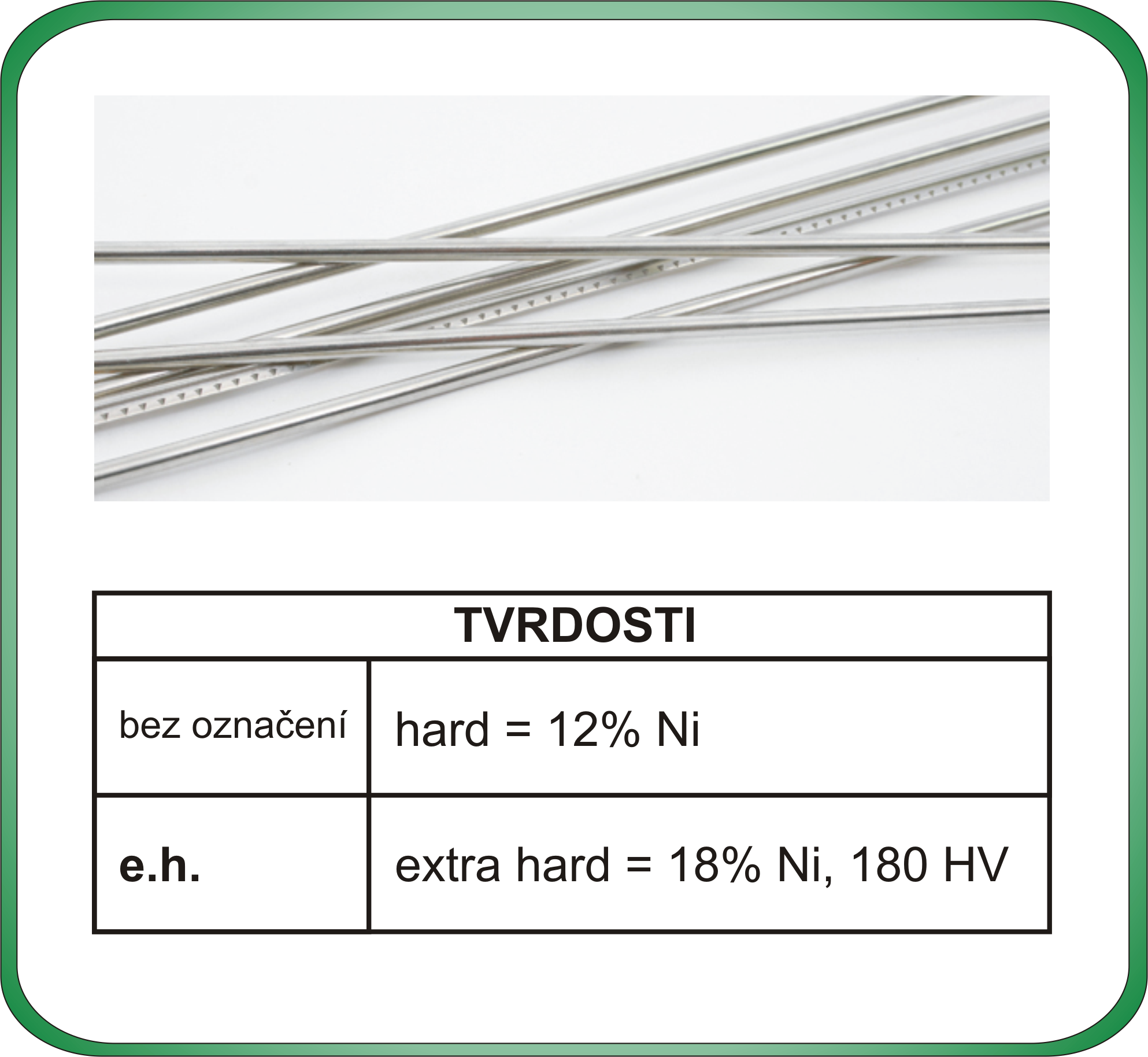 trojuhelnikove nickel silver info